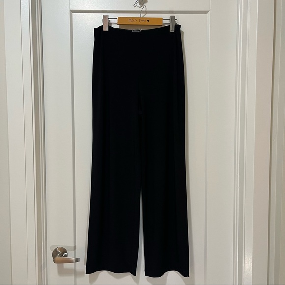 SYMPLI - Elastic Waist - Straight Leg Stretchy Trousers - Womenโs 10 - Picture 5 of 6